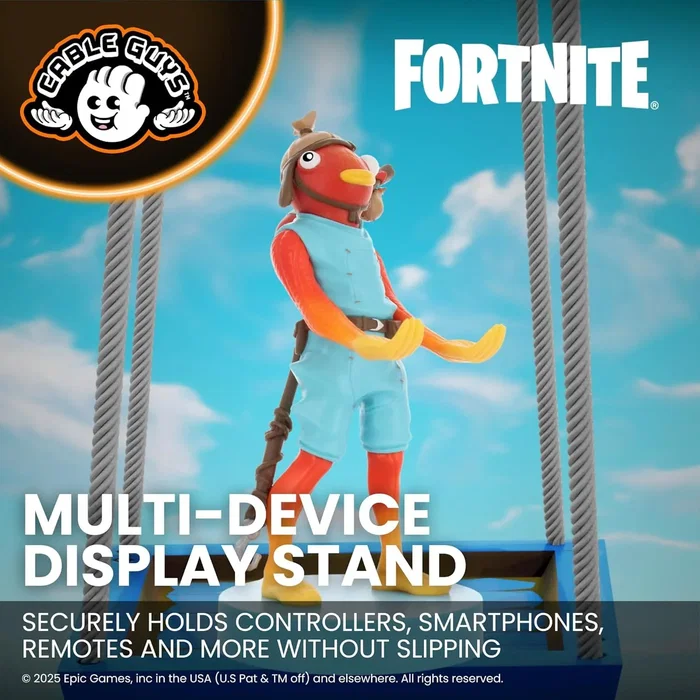 Exquisite Gaming Figurine Fortnite Poiscaille (Fishstick) Support avec câble USB - Compatible PS5, Xbox Series, smartphone - 20 cm Exquisite Gaming Figurine Fortnite Poiscaille (Fishstick) Support avec câble USB - Compatible PS5, Xbox Series, smartphone - 20 cm