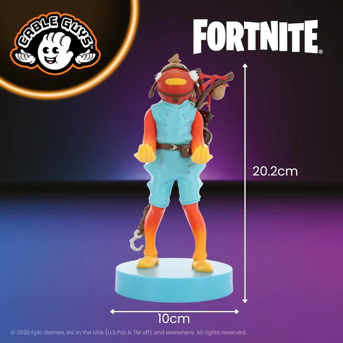 Exquisite Gaming Figurine Fortnite Poiscaille (Fishstick) Support avec câble USB - Compatible PS5, Xbox Series, smartphone - 20 cm Exquisite Gaming Figurine Fortnite Poiscaille (Fishstick) Support avec câble USB - Compatible PS5, Xbox Series, smartphone - 20 cm