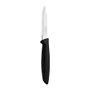 Tramontina Couteau pour légumes et fruits Plenus noir 7,7 cm