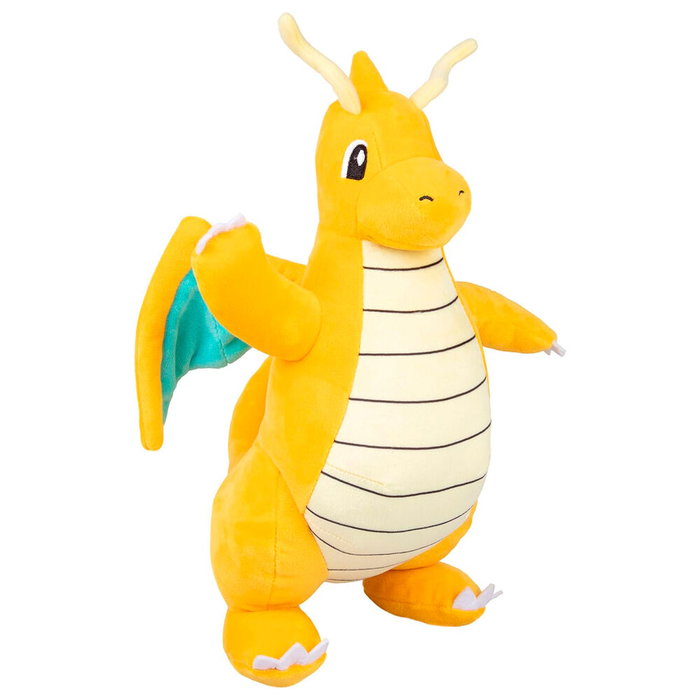 JAZWARES - Peluche Dragonite Pokemon - Figurine souple - Environ 30 cm