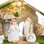 BigBuy Home Crèche de Noël Multicouleur (5 Pièces)