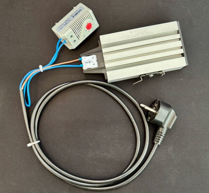Lanview Chauffage de type rail DIN 35 mm, 100W