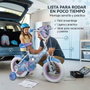 Huffy Bicicleta Frozen 12" - Vélo pour enfants de 3 à 5 ans avec roues de 12 pouces - Produit en espagnol