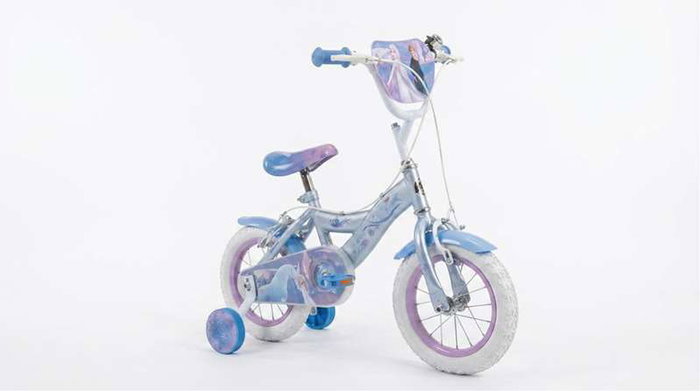 Huffy Bicicleta Frozen 12" - Vélo pour enfants de 3 à 5 ans avec roues de 12 pouces - Produit en espagnol