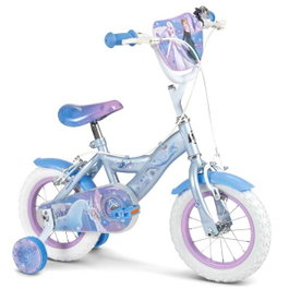 Huffy Bicicleta Frozen 12" - Vélo pour enfants de 3 à 5 ans avec roues de 12 pouces - Produit en espagnol