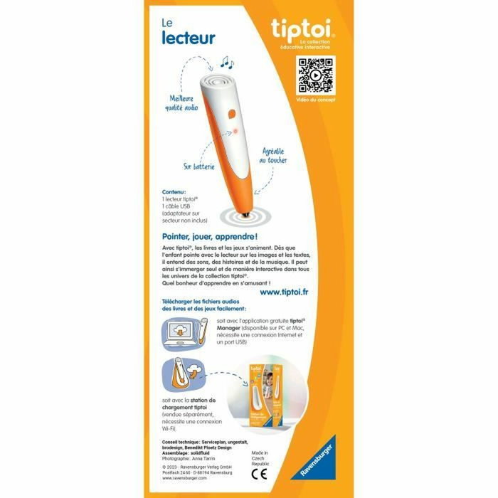 Ravensburger tiptoi® Lecteur interactif - Version française