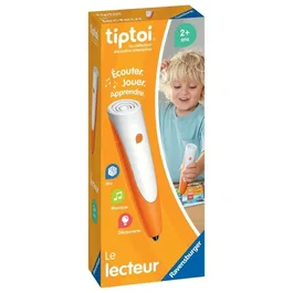 Ravensburger 00178 - Stylo lecteur interactif tiptoi pour enfants dès 2 ans, jeu éducatif sans écran avec histoires, sons et musiques - Version française