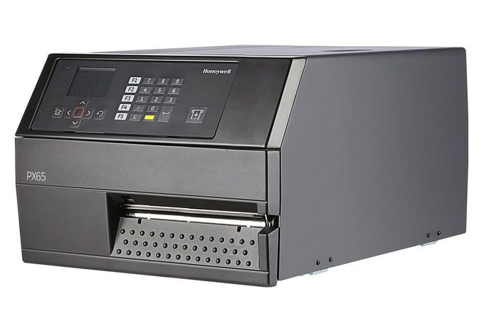 Honeywell - Imprimante d'étiquettes industrielle PX45/PX65 - 300 DPI, 225 mm/s, Ethernet, RS232, USB, 256/512 MB, LCD, métal robuste