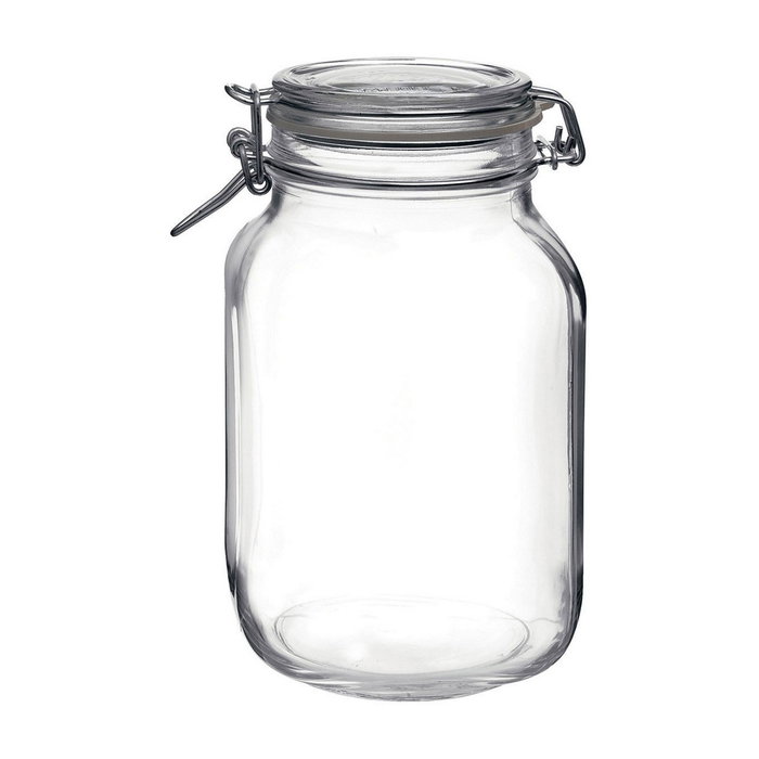 Bormioli Rocco Fido Tarro de Conserva Vidrio, 3 L, Hermético Bormioli Rocco Fido Tarro de Conserva Vidrio, 3 L, Hermético