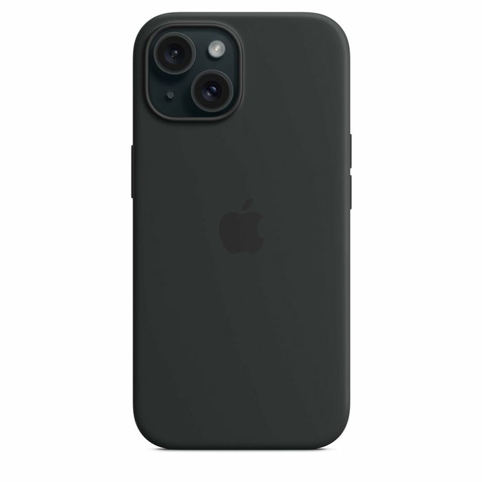 Apple Étui pour iPhone 15 Noir avec MagSafe