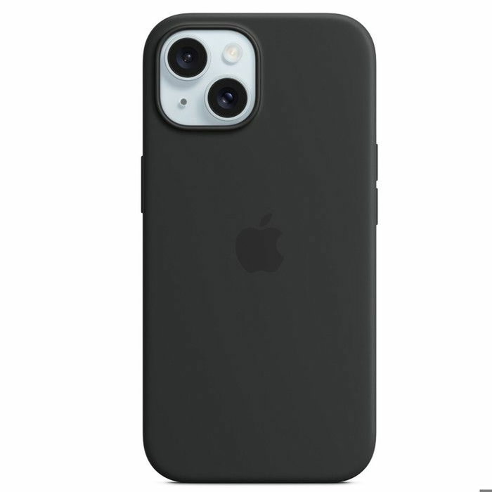Apple Étui pour iPhone 15 Noir avec MagSafe