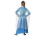 Déguisement Princesse Bleue Midi pour Fille 10-12 Ans, avec Robe, Cape et Ceinturon, Thème Contes de Fées, Polyester