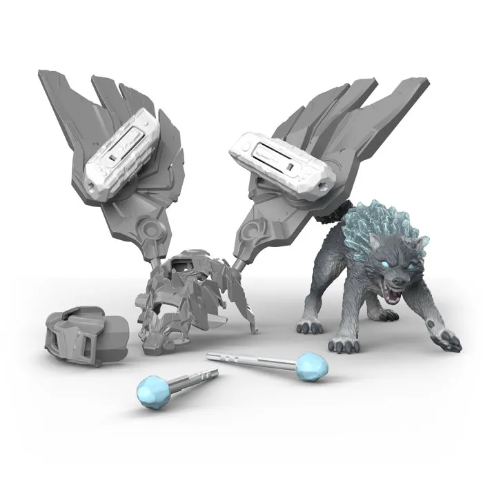 Schleich Loup de Glace Gladiator - Eldrador Creatures