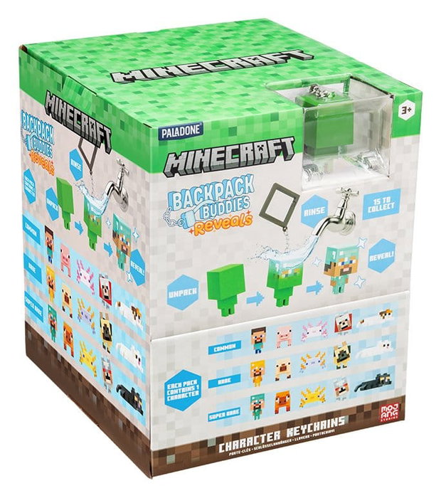 Paladone Products Minecraft Blind Box Assortiment Reveals Porte-clés (24)