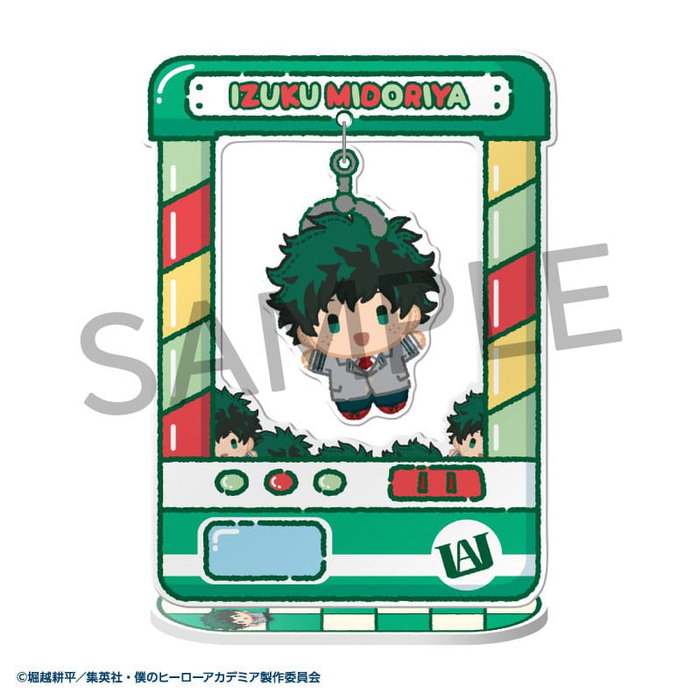 Megahouse My Hero Academia Chara Catcher Assortiment Boîte-Mystère 8 Figurines Acrylique
