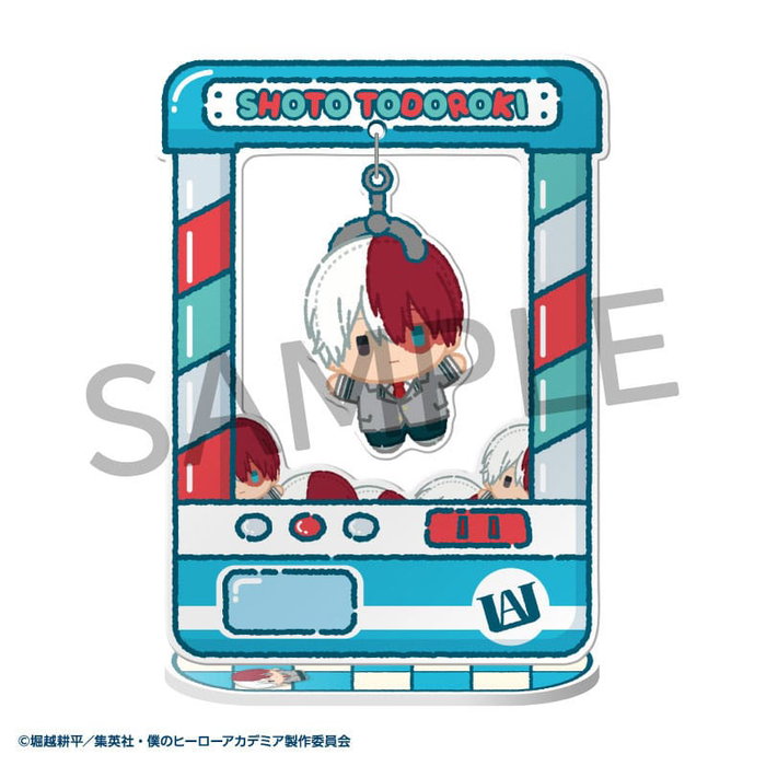 Megahouse My Hero Academia Chara Catcher Assortiment Boîte-Mystère 8 Figurines Acrylique