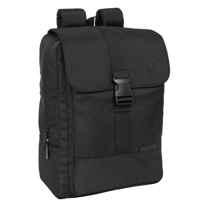 Safta Sacoche pour Ordinateur Portable F.C. Barcelona Premium Noir 29x39x12 cm