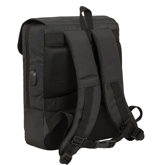 Safta Sacoche pour Ordinateur Portable F.C. Barcelona Premium Noir 29x39x12 cm