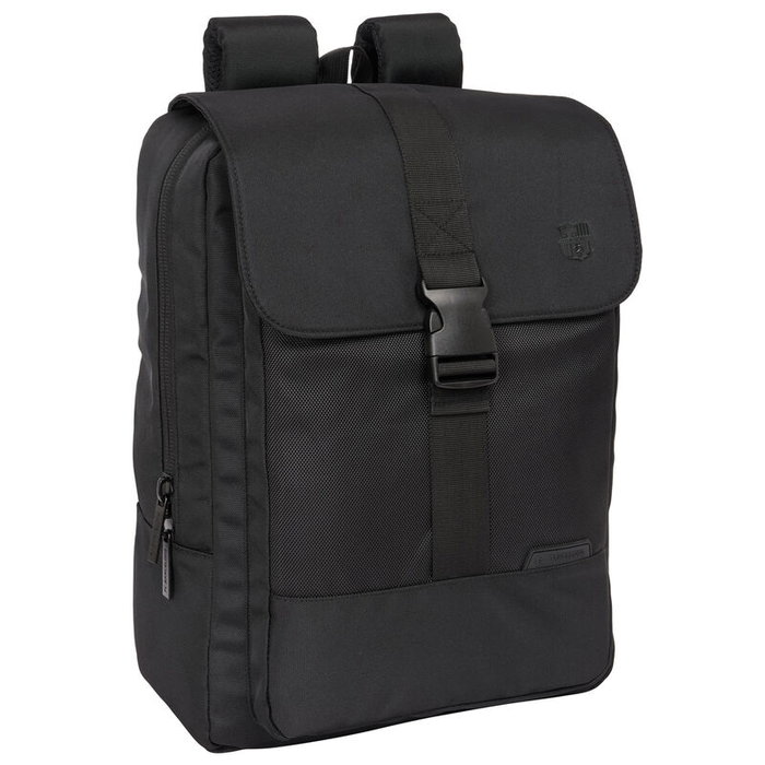 Safta Sacoche pour Ordinateur Portable F.C. Barcelona Premium Noir 29x39x12 cm