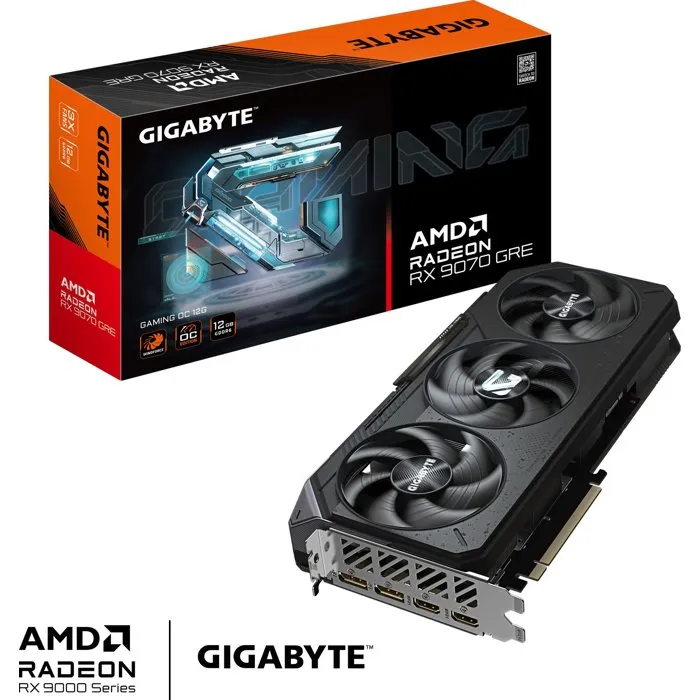 Gigabyte Radeon RX 9070 GRE Gaming OC Edition 12GB GDDR6