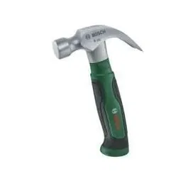 Bosch Marteau arrache-clou 225 g - Acier carbone dur, tête arrache-clou en V, manche Softgrip anti-vibrations pour une utilisation confortable