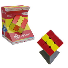 Goliath Nexcube 3x3 Speedcube Magic Cube - Édition limitée Espagne avec couleurs du drapeau - Puzzle de réflexion