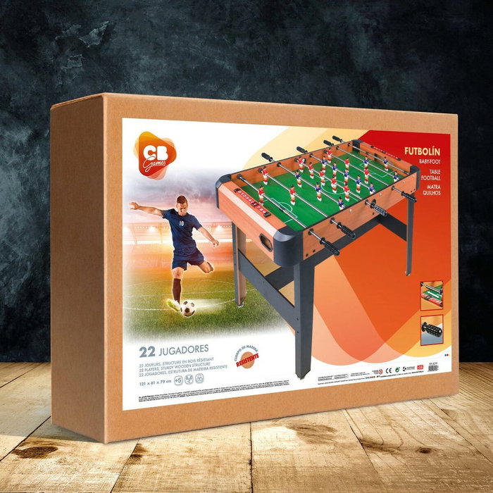 CB Games Baby Foot 121 x 79 x 61 cm