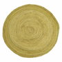 BigBuy Home Tapis Vert Jute 120 x 120 cm