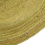 BigBuy Home Tapis Vert Jute 120 x 120 cm