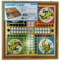 Dujardin Coffret 8 Jeux Standard - Jeu de Société avec Dames, Dada, Marelle, Jeu de l'Oie, Loup et Brebis