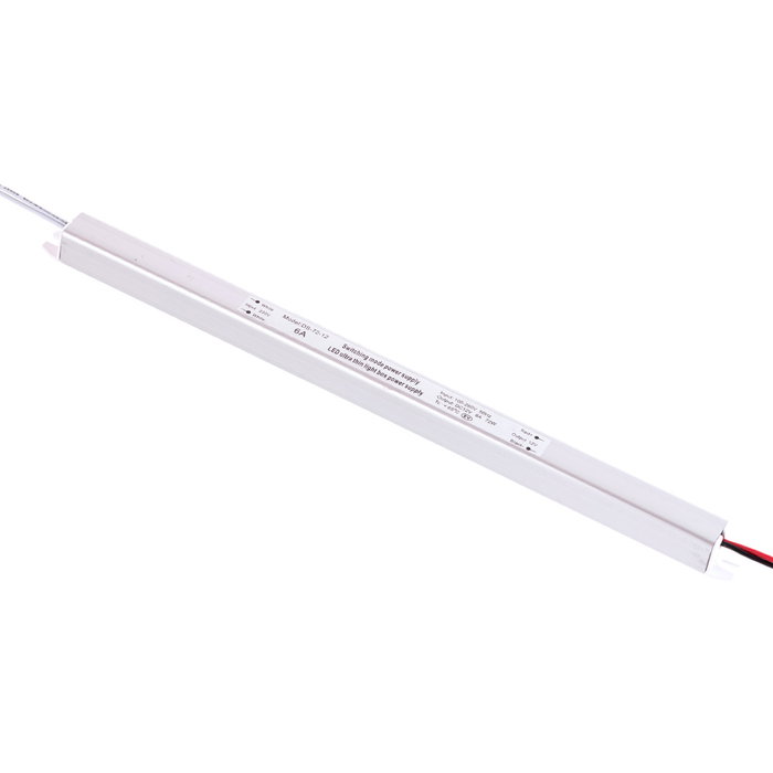 Transformateur LED Ultrafina 72W 12VDC 110V-220V/AC IP20 Transformateur LED Ultrafina 72W 12VDC 110V-220V/AC IP20
