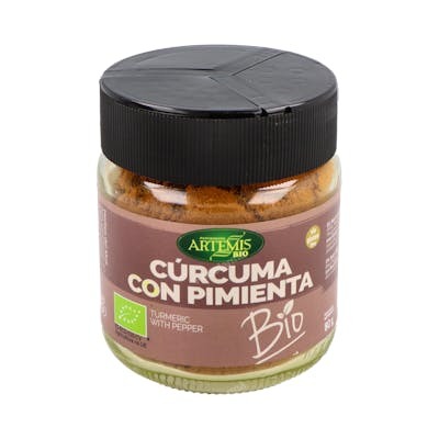 Artemis Curcuma et Poivre Bio 80g