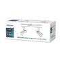 Philips Meranti Lampe 2 spots GU10 blanc métal 8 x 15,5 x 27,4 cm sans ampoule
