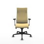 Piqueras Y Crespo Fauteuil Albacete en Similicuir Crème avec Mécanisme Synchrone
