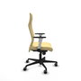 Piqueras Y Crespo Fauteuil Albacete en Similicuir Crème avec Mécanisme Synchrone