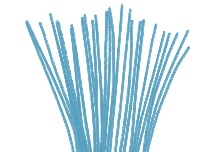 Innspiro Limpiapipas Chenille Bleu 4mm x 30cm (Lot de 50) Innspiro Limpiapipas Chenille Bleu 4mm x 30cm (Lot de 50)