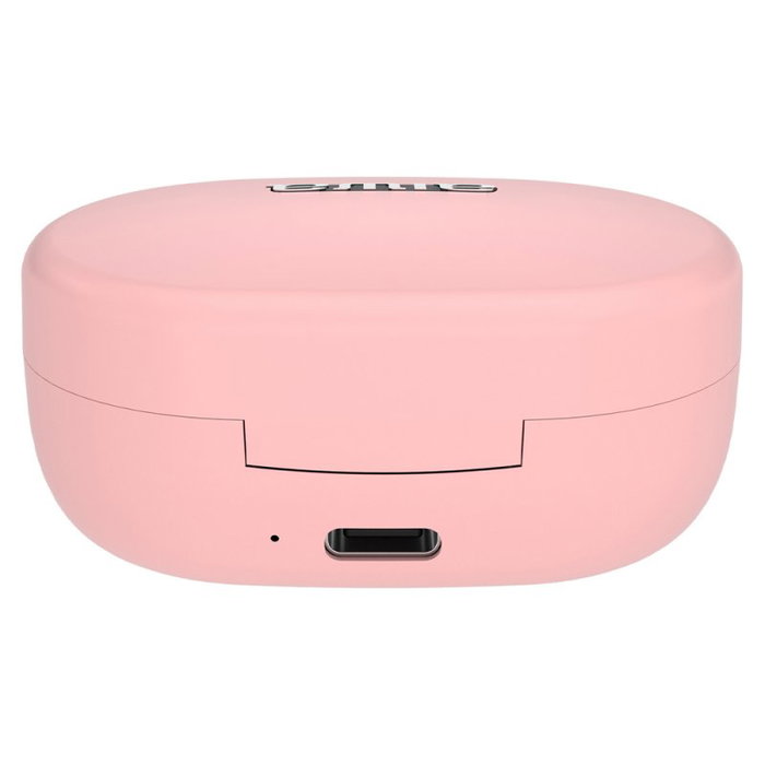 Aiwa EBTW-150 Écouteurs Bluetooth 5.0 True Wireless Rose avec Étui de Charge et Contrôle Tactile