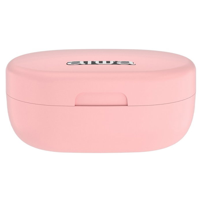 Aiwa EBTW-150 Écouteurs Bluetooth 5.0 True Wireless Rose avec Étui de Charge et Contrôle Tactile