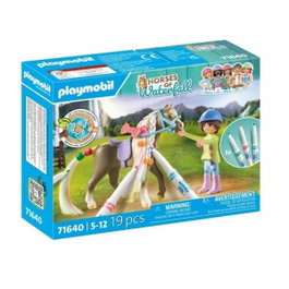 Playmobil 71640 Horses of Waterfall Cavalière et cheval à colorier