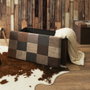 Home Deco Factory Banc Pouf Pliable Patchwork