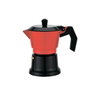 Feel Maestro Cafetière Italienne MR-1657-3 Noir et Rouge