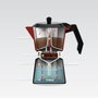 Feel Maestro Cafetière Italienne MR-1657-3 Noir et Rouge