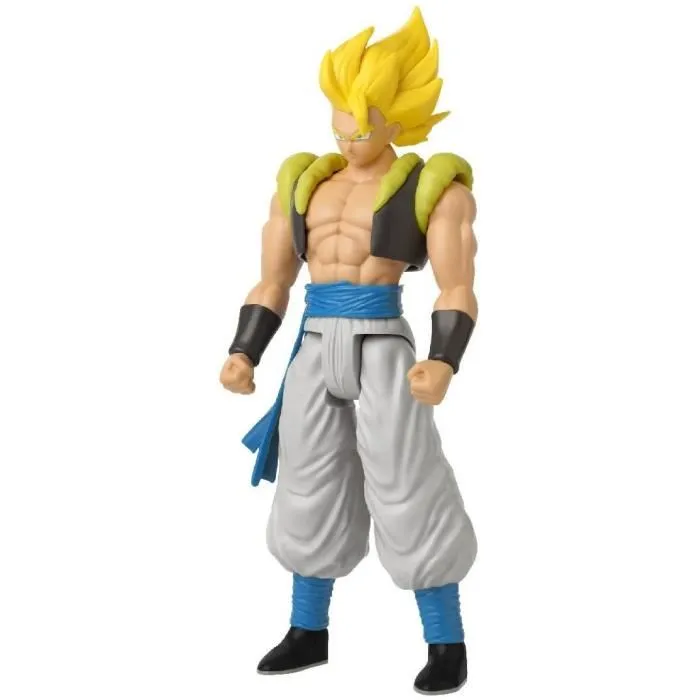 Bandai Figurine géante Dragon Ball Limit Breaker Super Saiyan Gogeta - 30 cm articulée