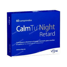 Vitae Calm Tu Night Retard 60 Comprimés - Complément Alimentaire Sommeil