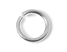 Innspiro Anneaux métalliques ronds argentés 10x1,4mm (100 unités)