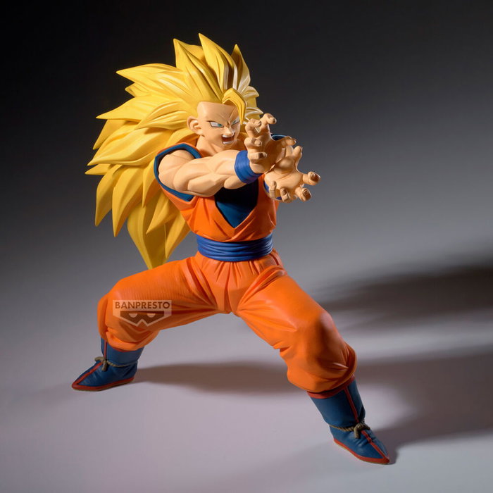 BANPRESTO Figure Dragon Ball Z 16 cm Son Goku Super Saiyan 3 vs Majin Buu Pure Match Makers - Figurine de collection BANPRESTO Figure Dragon Ball Z 16 cm Son Goku Super Saiyan 3 vs Majin Buu Pure Match Makers - Figurine de collection