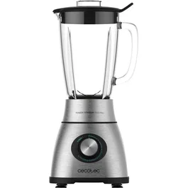 Cecotec Power Black Titanium Mixeur 2500 W Bol en verre 1,8 L Inox Noir