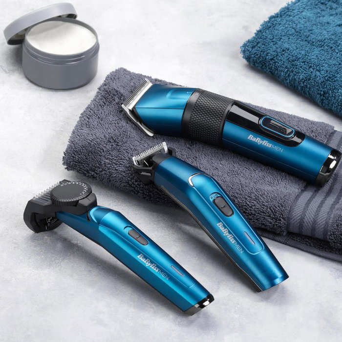 BaByliss Tondeuse à cheveux Men E990E bleu et noir