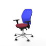 Piqueras y Crespo Chaise de Bureau 3D086G0 Bordeaux