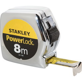 Stanley Mètre ruban Powerlock 8 m x 25 mm